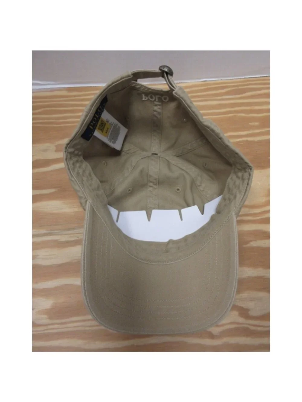 Polo Ralph Lauren Hat Cap Strapback Tan Adjustable Pony Logo Heritage